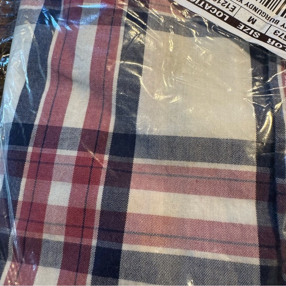 J. Crew Red and Blue Plaid Shirt - Picture 2 of 3